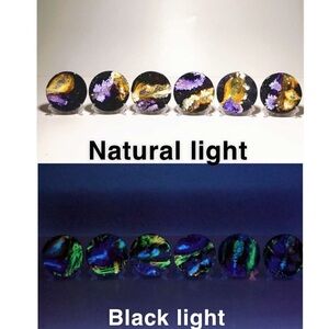 Handcrafted Glow-in-the-Dark Coasters